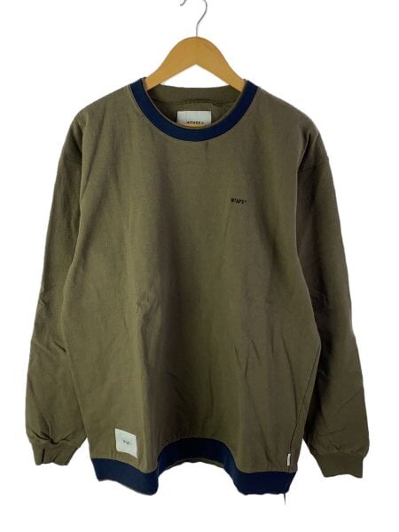WTAPS(ダブルタップス) / 長袖Tシャツ/4/コットン/KHK/20SS/SNEAK PEAK 
