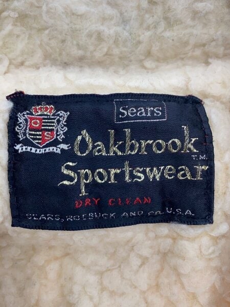 sears(シアーズ) / 60s/ランチコート/BRW/チェック/Oakbrook