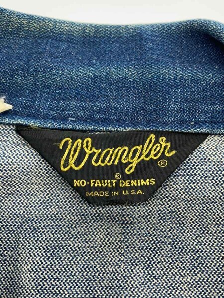 WRANGLER(ラングラー) / 70s-80s/126MJ/44/USA製/三角黒タグ/NON-FAULT 