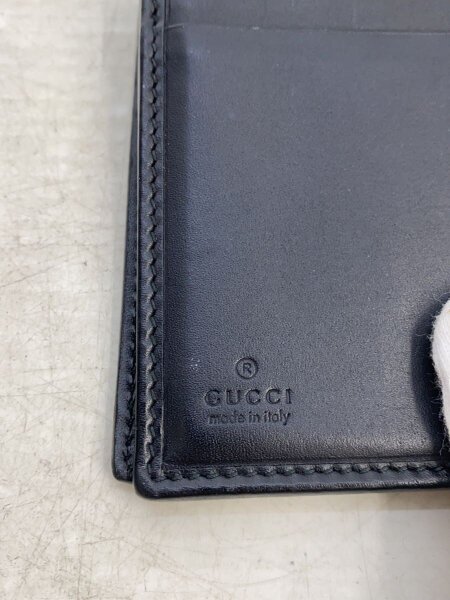 GUCCI 二つ折り財布 タイガー柄 GGスプリーム PVC　黒 グッチ GUCCI GGスプリーム トラプリント 二つ折り財布 メンズ 楽天