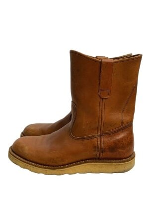 RED WING(レッドウィング) / 90s/刺繍羽タグ/ペコスブーツ/USA製/BLK