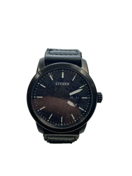 CITIZEN アナログ時計 ブラック CITIZEN(シチズン) / クォーツ腕時計/アナログ/GRY/BLK/E101-S128871