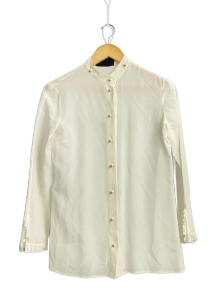 GUCCI(グッチ) / 長袖シャツ/38/シルク/WHT/407578 ZHS03// | 古着の 