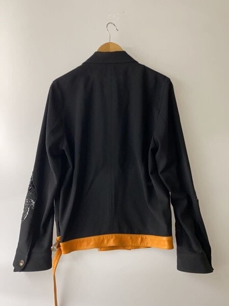 BED J.W. FORD(ベッドフォード) / ジャケット/1/ウール/BLK/無地/19SS