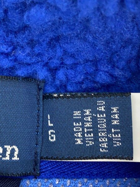 POLO RALPH LAUREN / polo ski pile fleece/フリースジャケット/L/ポリエステル/BLU/総柄 POLO RALPH LAUREN(ポロラルフローレン) / polo ski pile fleece