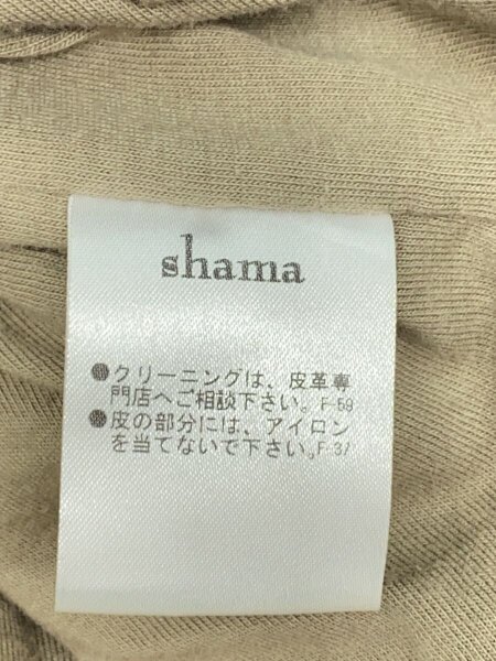 shama(シャマ) / レザージャケット・ブルゾン/38/牛革/BEG/9KL1002NU 
