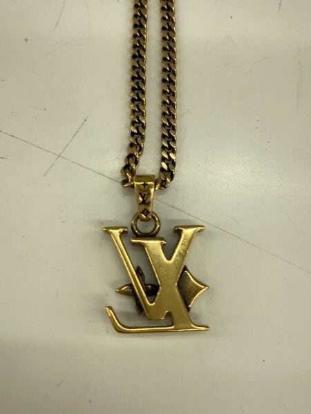 LOUIS VUITTON(ルイヴィトン) / ネックレス/--/GLD/トップ有/メンズ