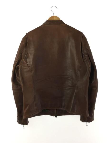AVIREX ブラウンレザーライダースジャケット 2XL