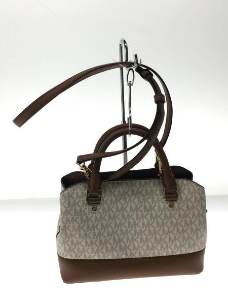 MICHAEL KORS / ハンドバッグ/レザー/BRW/総柄/35T9GS7S1B MICHAEL KORS(マイケルコース) / ハンドバッグ/--/BRW/総柄/35T9GS7S1B