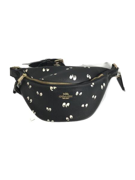 COACH(コーチ) / ショルダーバッグ/レザー/BLK/総柄/F72818 | 中古品の