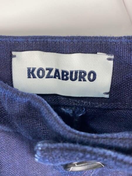 KOZABURO / ストレートパンツ/1/コットン/NVY/無地/P-111-C KOZABURO(コザブロウ) / ストレートパンツ/0/コットン/NVY/無地/P-111