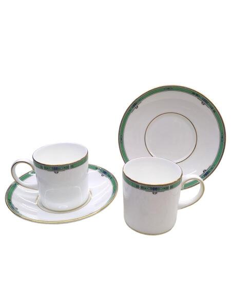 WEDGWOOD(ウェッジウッド) / JADE/カップ&ソーサー(キャン)/黒壺刻印/2 