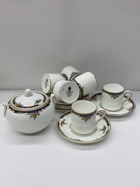 WEDGWOOD(ウェッジウッド) / オズボーン/カップ&ソーサー(ボンド)×6客 