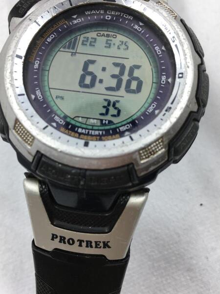 PROTREK(プロトレック) / ソーラー腕時計/デジタル/BLK/BLK/PRW-1300J 