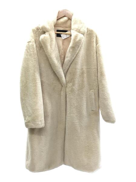 STUSSY(ステューシー) / ボアコート/S/ポリエステル/ベージュ | 古着の 