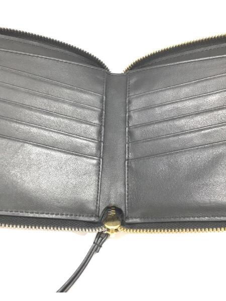WANT LES ESSENTIELS ブラックジッパー財布 横13×たて10 WANT LES
