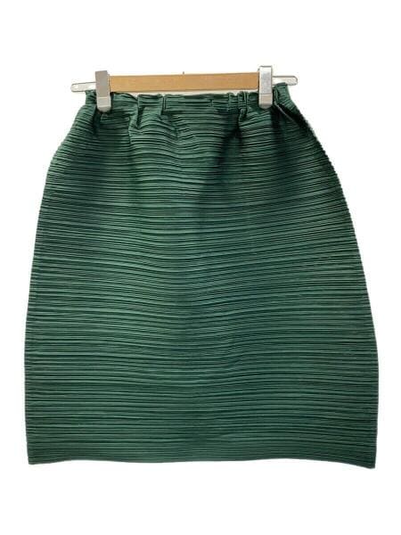 ISEEY MIYAKE PLEATPLEAS膝丈タイトスカート PLEATS PLEASE ISSEY