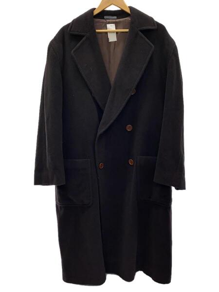 ケンゾー KENZO カシミア混ダブルブレストロングコート/チェスター