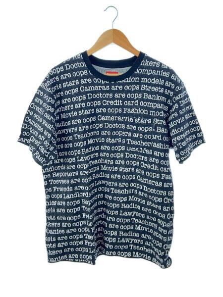 Supreme(シュプリーム) / Cops Jacquard Pocket Tee/L/コットン/BLK/総