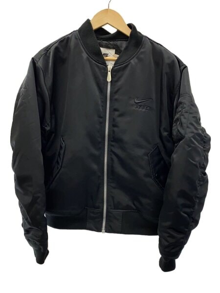 NIKE / ジャケット/L/ポリエステル/BLK/DV9892-010 NIKE(ナイキ) / AS M NSW NIKE AIR BOMBER JKT/L/ポリエステル/BLK