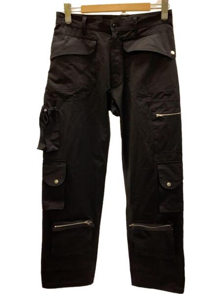 PARANOID / 23SS/BOLSO Pocket Pants/ボトム/L/ポリエステル/BLK/23SS004-17 PARANOID(パラノイド) / 23SS/BOLSO Pocket Pants/M/コットン/BLK/無地