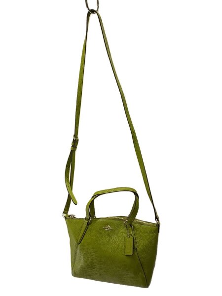 COACH(コーチ) / 2way/ショルダーバッグ/レザー/GRN/無地/F28994 