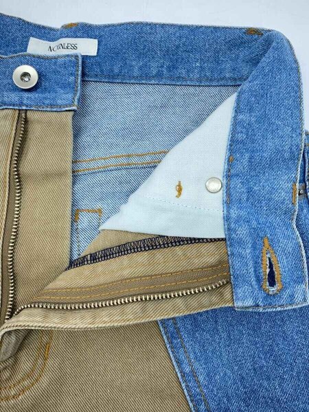 NOUNLESS / デニム×チノドッキングパンツ/1/コットン/IDG/無地/122410830020 NOUNLESS(ナウンレス) / デニム×チノドッキングパンツ/1/コットン/IDG