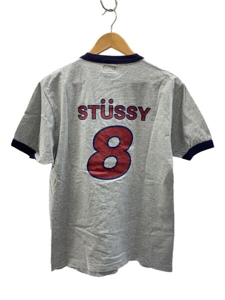 STUSSY(ステューシー) / 90s/紺タグ/USA製/リンガーT/Tシャツ/M 