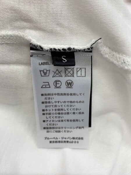 BALMAIN(バルマン) / Tシャツ/S/コットン/WHT/プリント// | 古着の販売