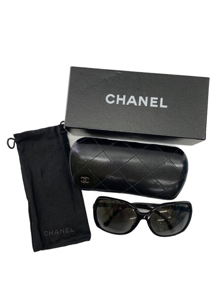 CHANEL(シャネル) / サングラス/オーバル/プラスチック/BLK/BLK