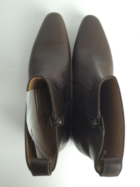 GUCCI(グッチ) / ブーツ/UK8/BRW/レザー/サイドジップ/グッチ/GUCCI