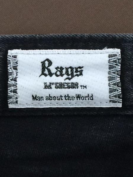 Rags MCGREGOR(ラグスマックレガー) / スキニーパンツ/ブラックデニム 