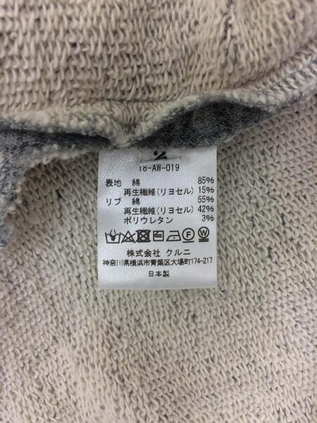CULLNI(クルニ) / 18AW/モックネックプルオーバースウェット/2