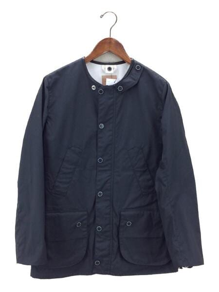 FOOT THE COACHER フットザコーチャー　オイルド　ノーカラーコート foot the coacher(フットザコーチャー) / ジャケット/--/コットン/BLK