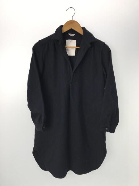 le glazik(ルグラジック) / スキッパーシャツワンピース/36/ウール/NVY 