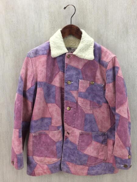 Lee Outerwear 70s パッチワークプリントボアジャケット