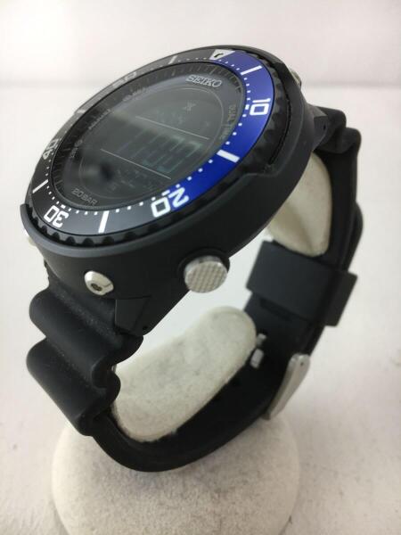SEIKO(セイコー) / Seiko Prospex/ソーラー腕時計/デジタル/ブラック 