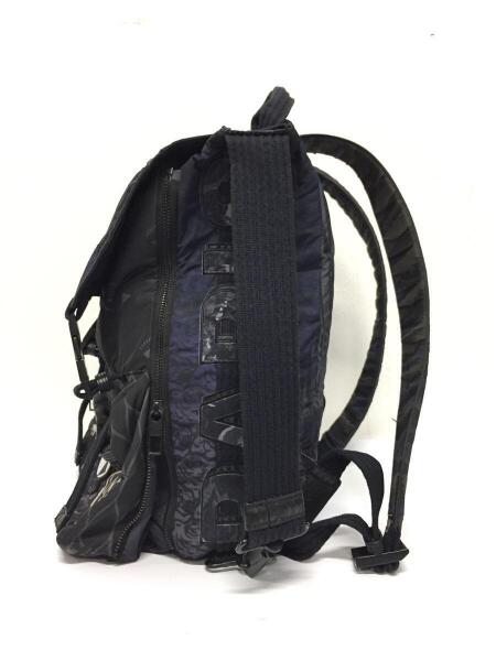 KENZO(ケンゾー) / リュック/ナイロン/ブラック/総柄/EYE PATCH/バック
