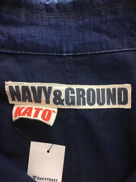 KATO'(カトーイリョウ) / コート/NAVY&GROUND/L/デニム