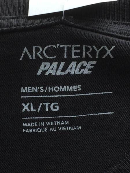 PALACE(パレス) / 20AW/×ARC TERYX/Tシャツ/XL/コットン/ブラック 