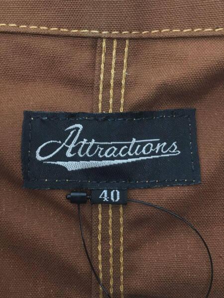 Attractions(アトラクションズ) / カバーオール/40/コットン/ブラウン