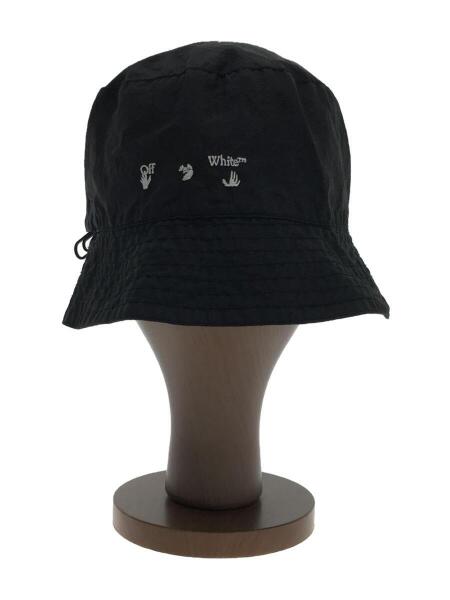 OFF-WHITE(オフホワイト) / バケットハット/FREE/ブラック/OW LOGO 