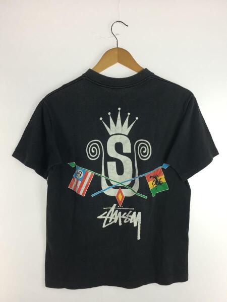 STUSSY(ステューシー) / Tシャツ/M/コットン/ブラック/80s/USA製