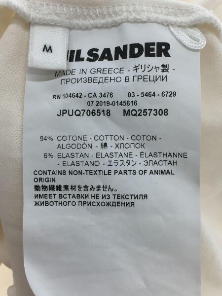 JIL SANDER(ジルサンダー) / ポロシャツ/M/コットン/ホワイト/+/プラス 