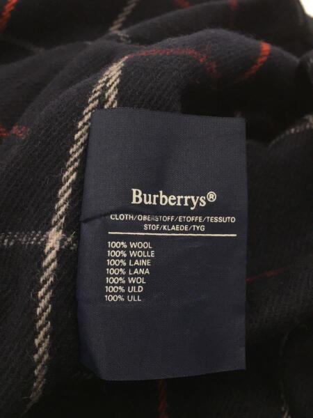 Burberry スペシャル 一枚袖 ウールコート ネイビー 54