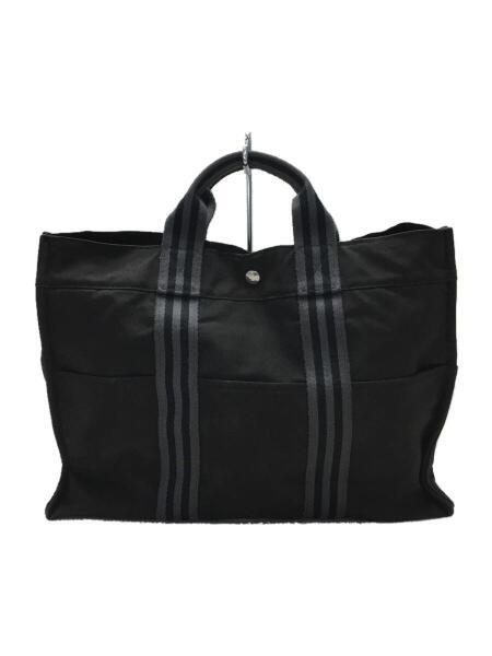 HERMES(エルメス) / トートバッグ/コットン/ブラック/2110-32 