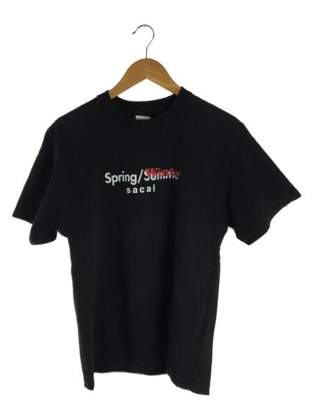 sacai(サカイ) / Tシャツ/2/コットン/BLK/無地/19-01928M/19ss/spring 