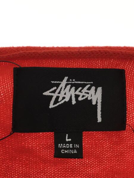STUSSY(ステューシー) / セーター(薄手)/L/コットン/レッド/117141