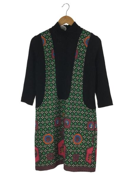 ANNA SUI(アナスイ) / 長袖ワンピース/6/ポリエステル/ブラック/54-01  