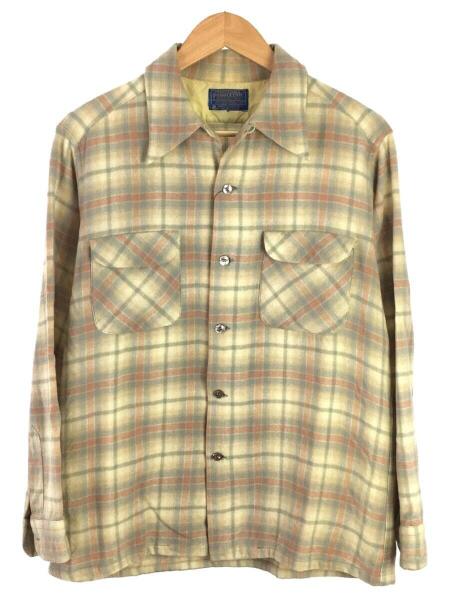 PENDLETON(ペンドルトン) / 70s/USA製/オープンカラー/開襟/ネルシャツ 